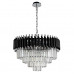 Оформить заказ Каскадная люстра Natali Kovaltseva DARIAN 76017/10C CHROME BLACK| VIVID-LIGHT.RU