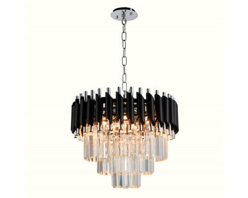 Заказать Каскадная люстра Natali Kovaltseva DARIAN 76017/5C CHROME BLACK| VIVID-LIGHT.RU