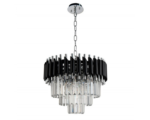 Заказать Каскадная люстра Natali Kovaltseva DARIAN 76017/5C CHROME BLACK| VIVID-LIGHT.RU