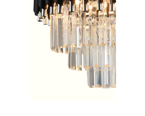 Заказать Каскадная люстра Natali Kovaltseva DARIAN 76017/5C CHROME BLACK| VIVID-LIGHT.RU