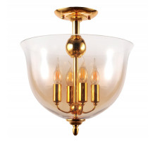 Люстра на штанге Crystal Lux ATLAS PL4 GOLD