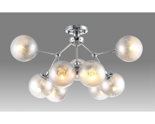 Сделать заказ Люстра на штанге Crystal Lux MEDEA PL9 CHROME| VIVID-LIGHT.RU