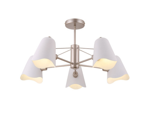 Оформить заказ Люстра на штанге Freya FR5037PL-05S| VIVID-LIGHT.RU