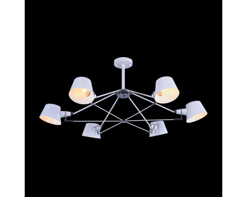 Купить Люстра на штанге Freya FR5038-CL-06-W| VIVID-LIGHT.RU