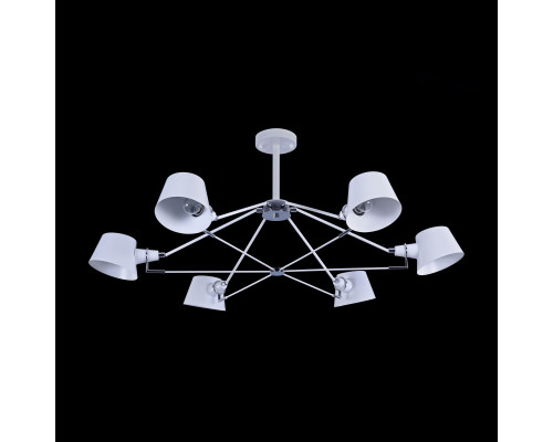 Купить Люстра на штанге Freya FR5038-CL-06-W| VIVID-LIGHT.RU