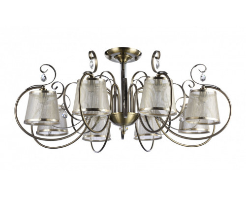 Оформить заказ Люстра на штанге Freya FR2020-CL-08-BZ| VIVID-LIGHT.RU