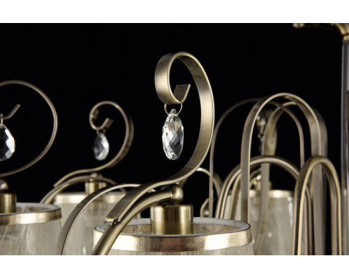 Оформить заказ Люстра на штанге Freya FR2020-CL-08-BZ| VIVID-LIGHT.RU