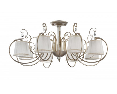 Заказать Люстра на штанге Freya FR2020-CL-08-BG| VIVID-LIGHT.RU