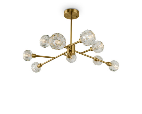 Оформить заказ Люстра на штанге Freya FR5114PL-09BZ| VIVID-LIGHT.RU