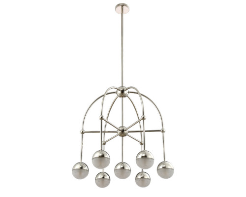 Заказать Люстра на штанге Crystal Lux TRUENA SP-PL6+1 NICKEL| VIVID-LIGHT.RU