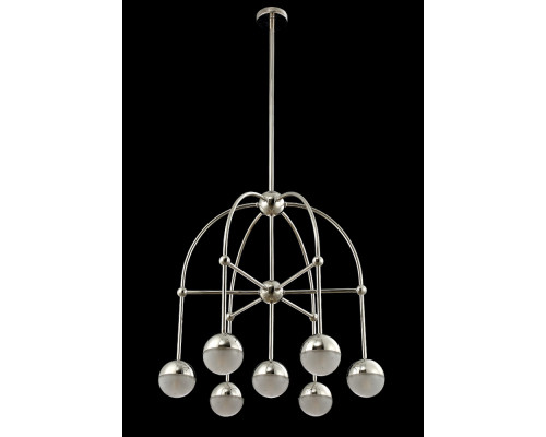 Заказать Люстра на штанге Crystal Lux TRUENA SP-PL6+1 NICKEL| VIVID-LIGHT.RU