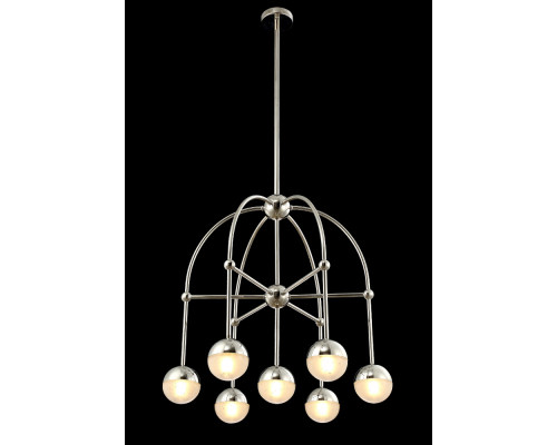 Заказать Люстра на штанге Crystal Lux TRUENA SP-PL6+1 NICKEL| VIVID-LIGHT.RU