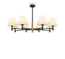 Люстра на штанге Freya FR5098PL-08BBS