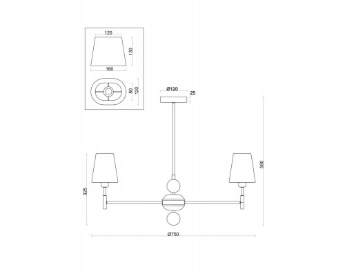 Купить Люстра на штанге Freya FR2028PL-07N| VIVID-LIGHT.RU