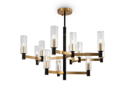 Купить Люстра на штанге Freya FR5167PL-12BS| VIVID-LIGHT.RU