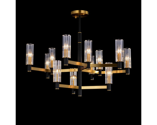 Купить Люстра на штанге Freya FR5167PL-12BS| VIVID-LIGHT.RU