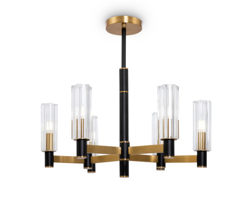 Купить Люстра на штанге Freya FR5167PL-06BS| VIVID-LIGHT.RU