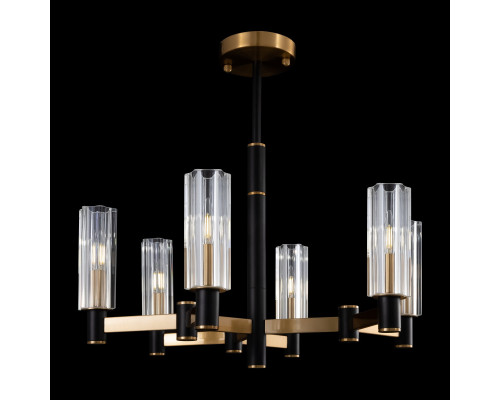 Купить Люстра на штанге Freya FR5167PL-06BS| VIVID-LIGHT.RU