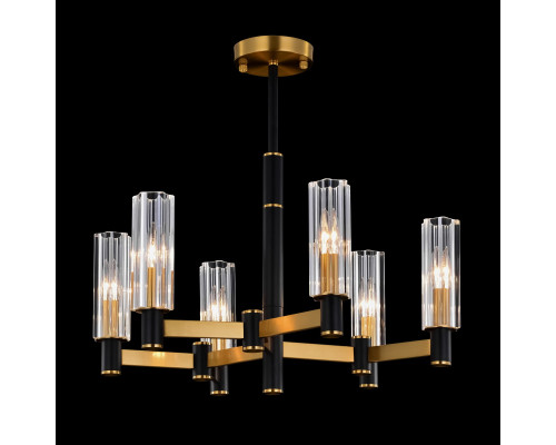 Купить Люстра на штанге Freya FR5167PL-06BS| VIVID-LIGHT.RU