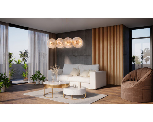 Заказать Люстра на штанге Maytoni MOD007PL-08G1| VIVID-LIGHT.RU