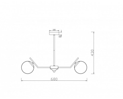 Купить Люстра на штанге Freya FR5173PL-06BS| VIVID-LIGHT.RU