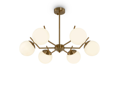 Купить Люстра на штанге Freya FR5173PL-06BS| VIVID-LIGHT.RU
