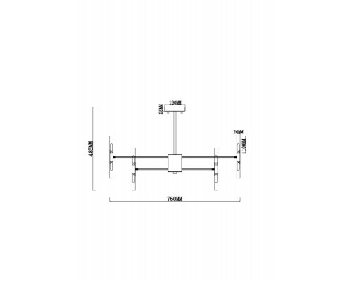 Сделать заказ Люстра на штанге Freya FR5046PL-40CH| VIVID-LIGHT.RU