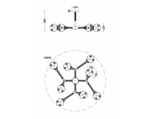 Оформить заказ Люстра на штанге Freya FR5105CL-08W| VIVID-LIGHT.RU