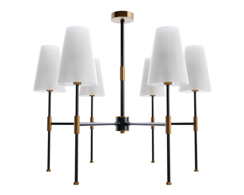 Сделать заказ Люстра на штанге Freya FR5196PL-06BBS| VIVID-LIGHT.RU