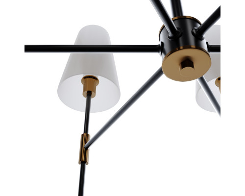 Сделать заказ Люстра на штанге Freya FR5196PL-06BBS| VIVID-LIGHT.RU