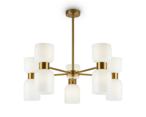 Купить Люстра на штанге Freya FR5203PL-10BS| VIVID-LIGHT.RU