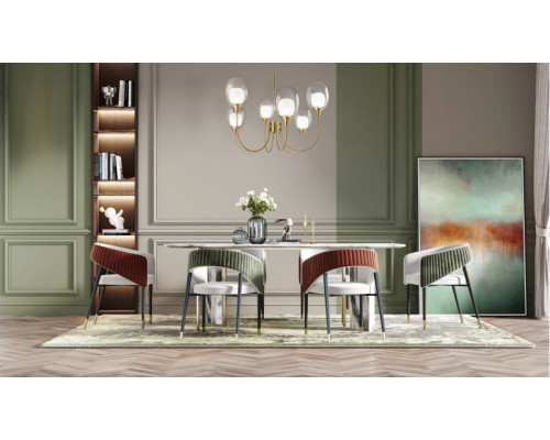 Купить Люстра на штанге Maytoni MOD016PL-06BS| VIVID-LIGHT.RU