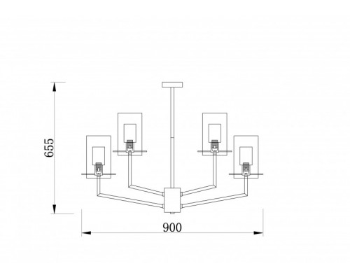 Оформить заказ Люстра на штанге Freya FR5206PL-09FG| VIVID-LIGHT.RU