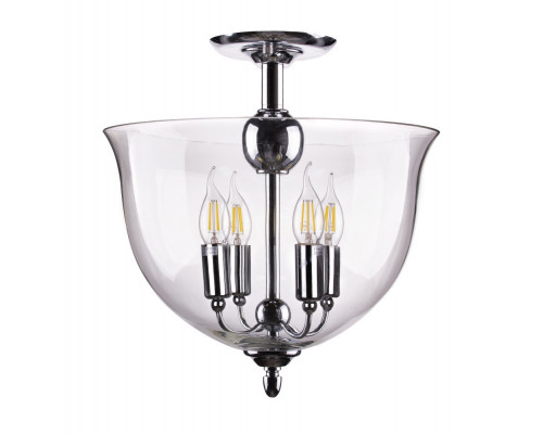 Купить Люстра на штанге Crystal Lux ATLAS PL4 CHROME| VIVID-LIGHT.RU