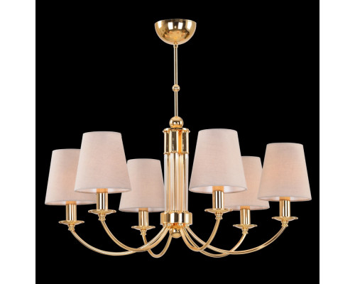 Оформить заказ Люстра на штанге Crystal Lux CAMILA SP6 GOLD| VIVID-LIGHT.RU