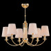 Оформить заказ Люстра на штанге Crystal Lux CAMILA SP6 GOLD| VIVID-LIGHT.RU