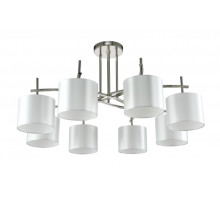 Люстра на штанге Crystal Lux SERGIO PL8 NICKEL