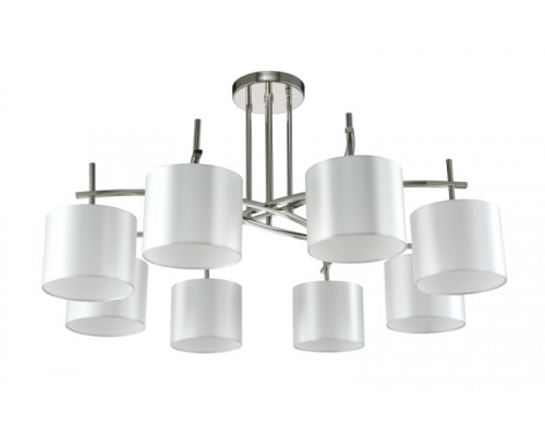 Купить Люстра на штанге Crystal Lux SERGIO PL8 NICKEL| VIVID-LIGHT.RU