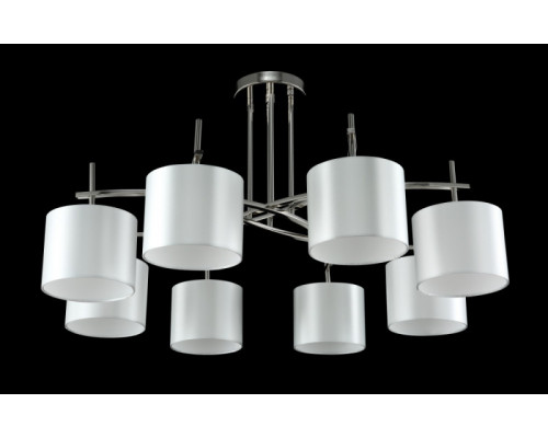 Купить Люстра на штанге Crystal Lux SERGIO PL8 NICKEL| VIVID-LIGHT.RU