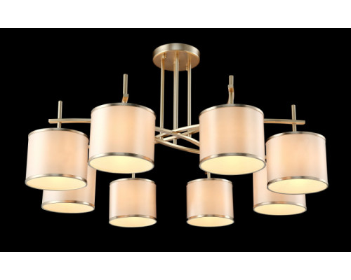 Заказать Люстра на штанге Crystal Lux SERGIO PL8 GOLD| VIVID-LIGHT.RU