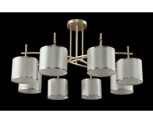 Заказать Люстра на штанге Crystal Lux SERGIO PL8 GOLD| VIVID-LIGHT.RU