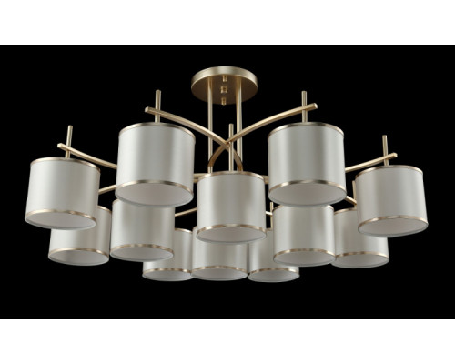 Заказать Люстра на штанге Crystal Lux SERGIO PL8+4 GOLD| VIVID-LIGHT.RU