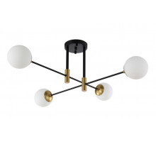 Люстра на штанге Crystal Lux FIDEL PL4 BLACK