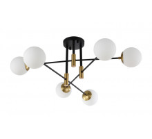 Люстра на штанге Crystal Lux FIDEL PL6 BLACK