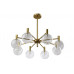 Заказать Люстра на штанге Crystal Lux ANDRES SP8 BRONZE/TRANSPARENTE| VIVID-LIGHT.RU