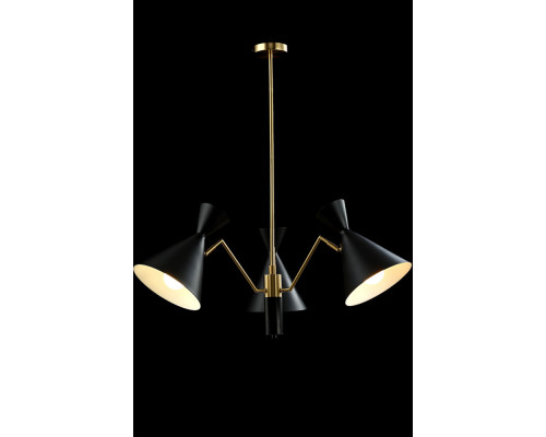 Заказать Люстра на штанге Crystal Lux JOVEN SP3 GOLD/BLACK| VIVID-LIGHT.RU