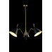 Заказать Люстра на штанге Crystal Lux JOVEN SP3 GOLD/BLACK| VIVID-LIGHT.RU