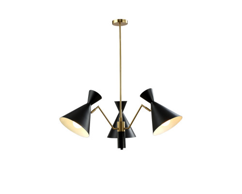 Заказать Люстра на штанге Crystal Lux JOVEN SP3 GOLD/BLACK| VIVID-LIGHT.RU