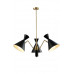 Заказать Люстра на штанге Crystal Lux JOVEN SP3 GOLD/BLACK| VIVID-LIGHT.RU
