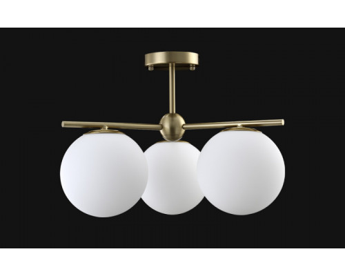 Заказать Люстра на штанге Crystal Lux FELIZ SP-PL3 BRONZE/WHITE| VIVID-LIGHT.RU